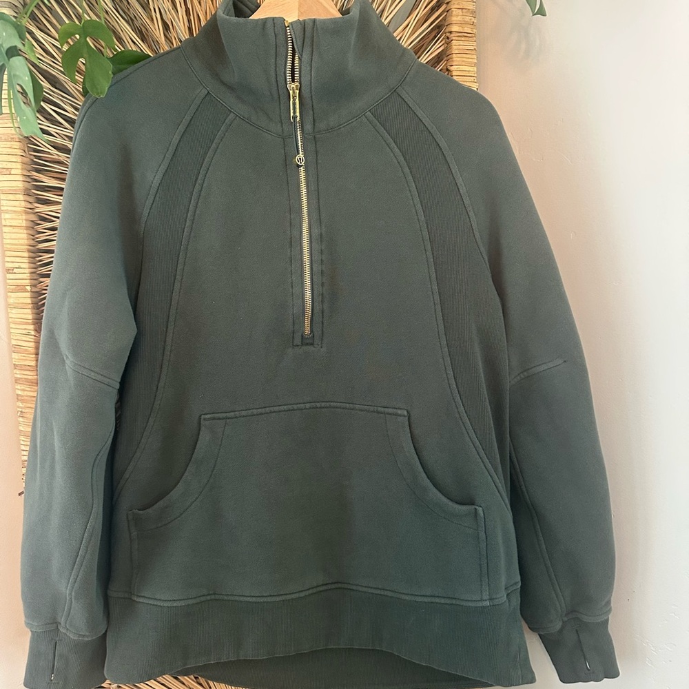 Lululemon Scuba Funnel Neck Half Zip, Long